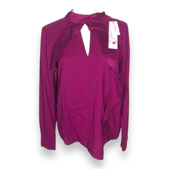 NWT Parker Ruffle Blouse Size Small - Picture 5 of 5